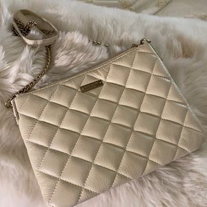 Kate Spade Quilted Crossbody w/ Chaine Detail